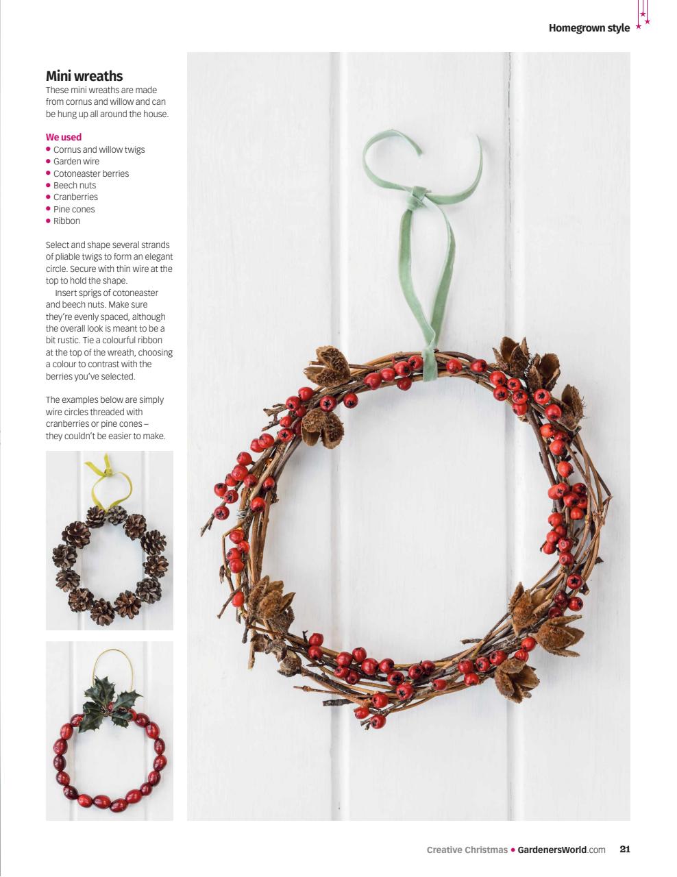 BBC Gardeners’ World Magazine Preview Pages