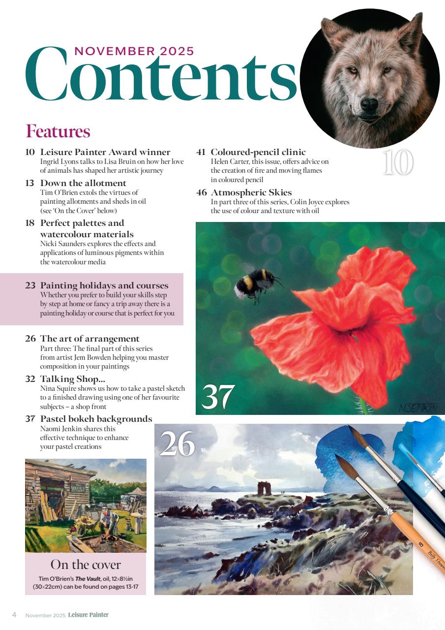 Leisure Painter & The Artist Preview Pages