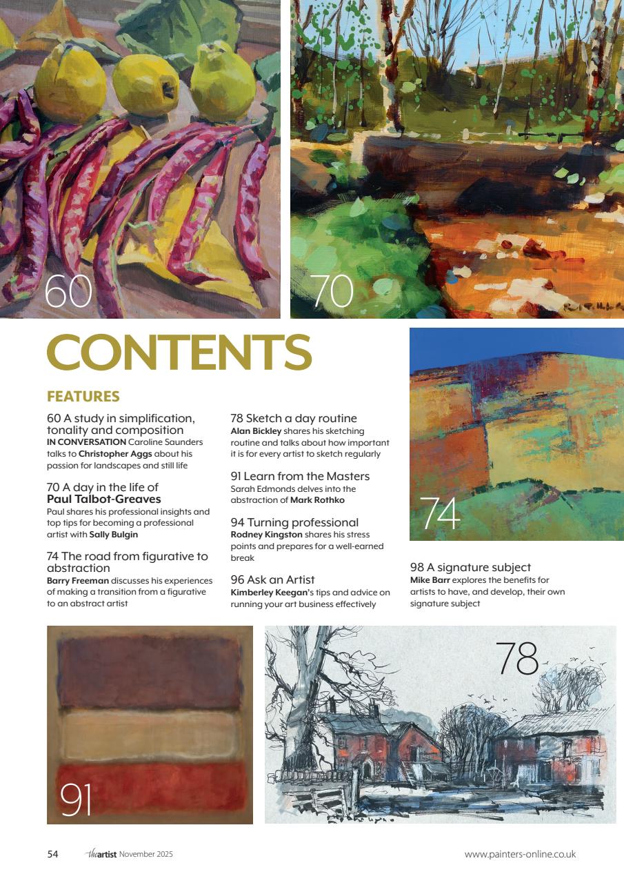 Leisure Painter & The Artist Preview Pages