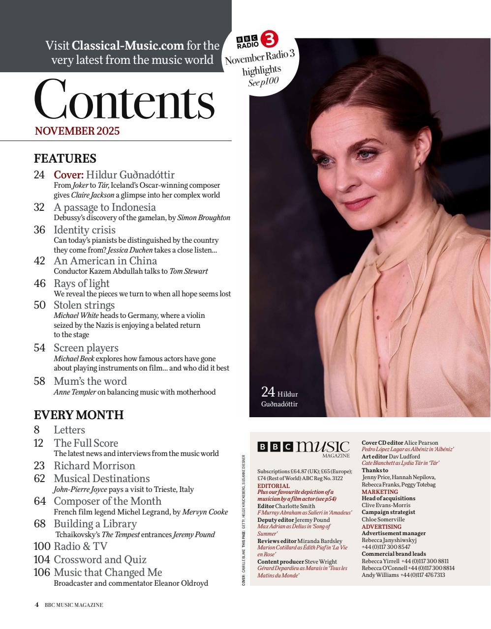 BBC Music Magazine Preview Pages