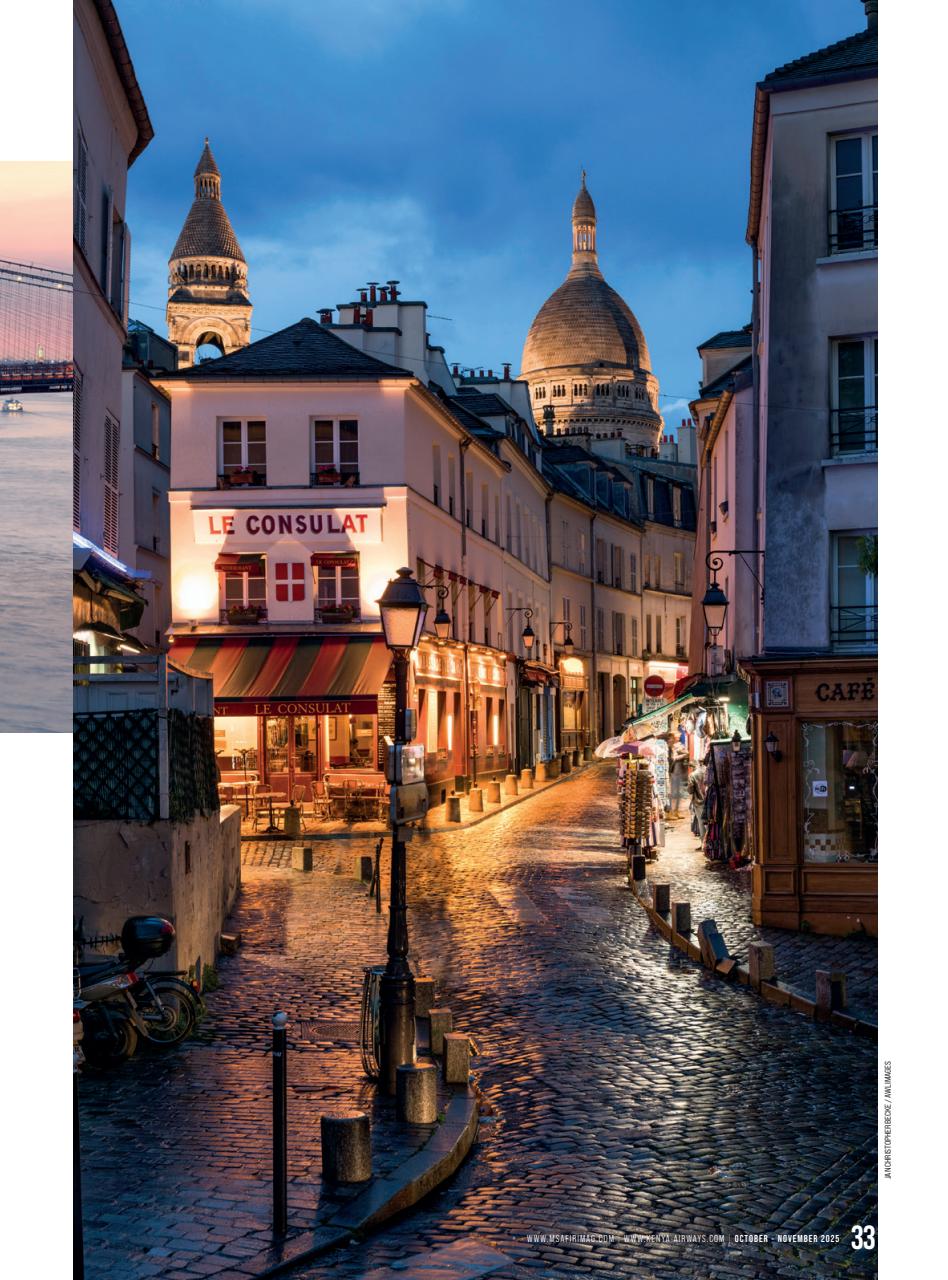 MSAFIRI – Kenya Airways Inflight Preview Pages