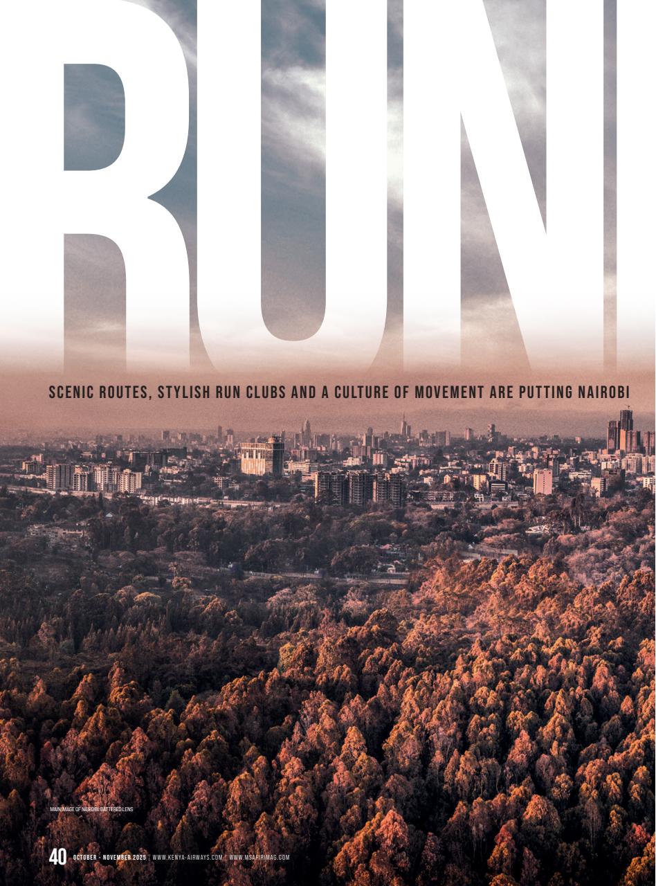 MSAFIRI – Kenya Airways Inflight Preview Pages