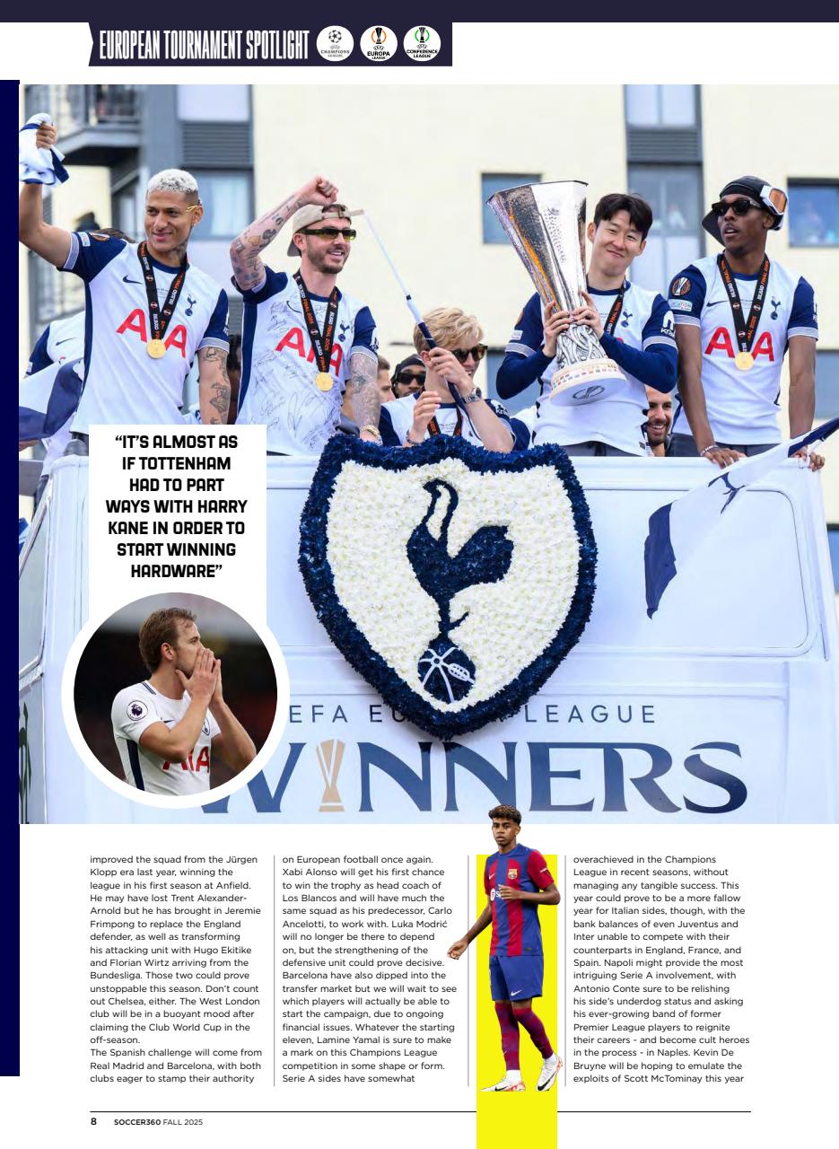 Soccer 360 Preview Pages