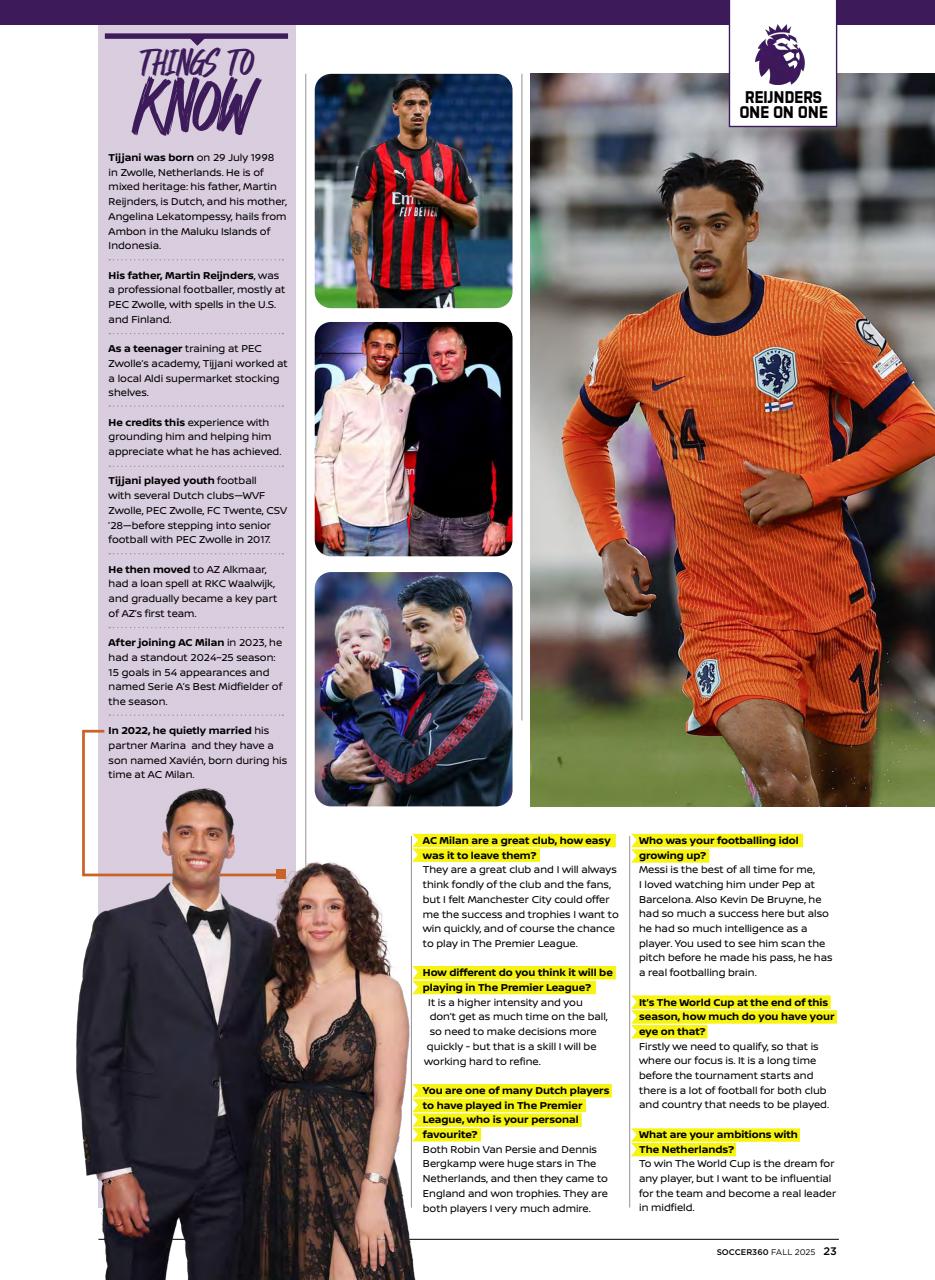 Soccer 360 Preview Pages