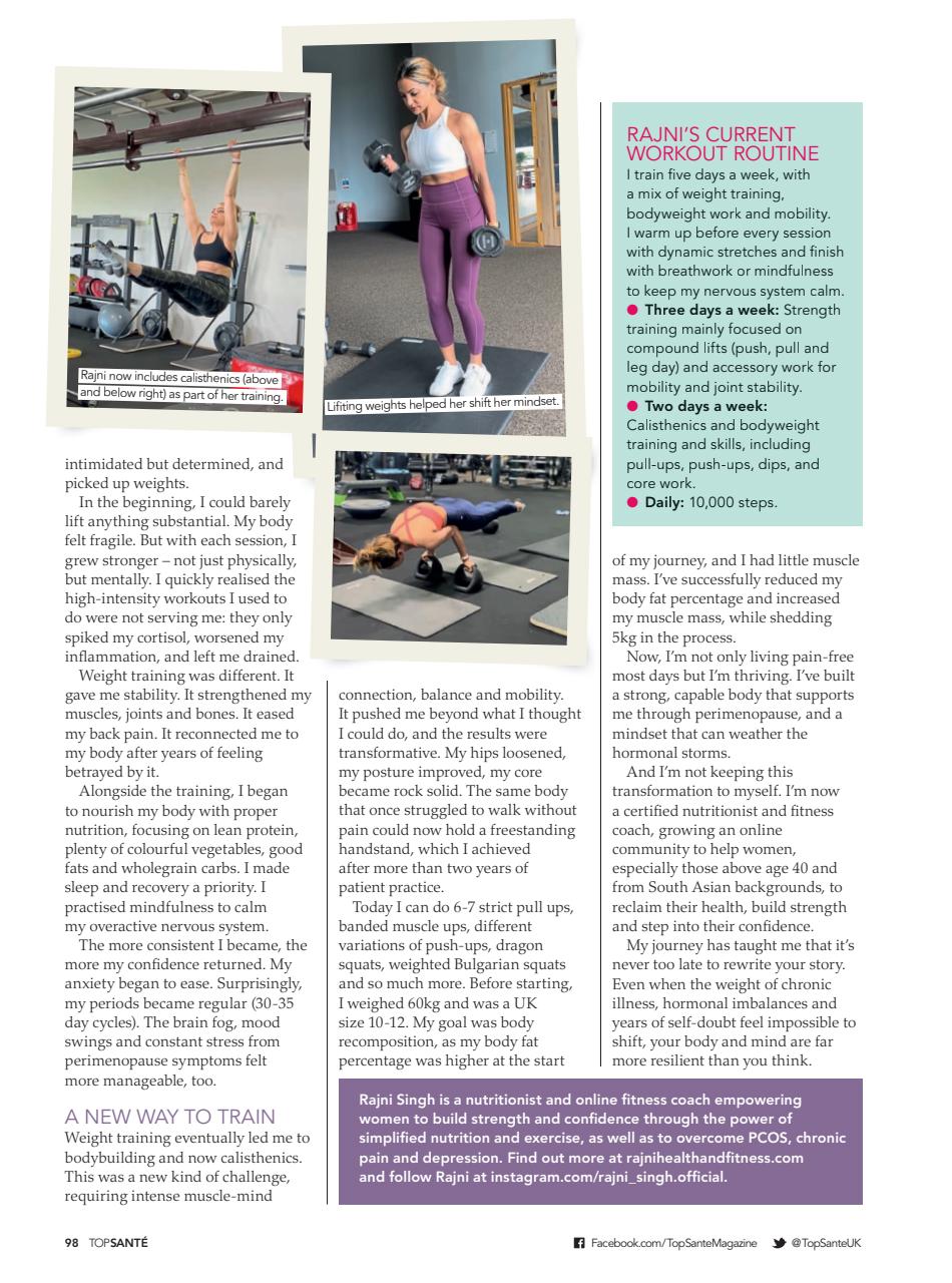 Top Sante Preview Pages