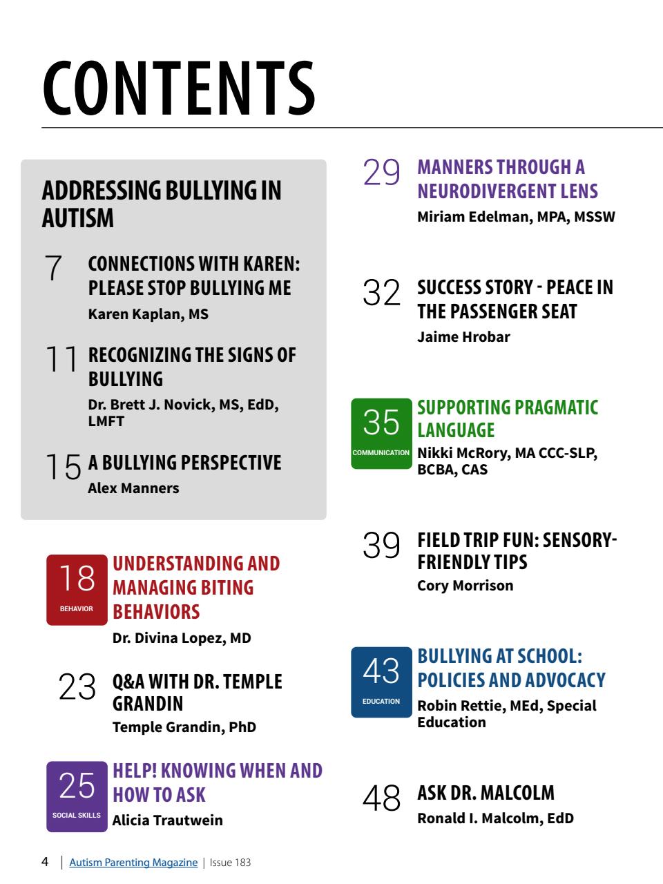 Autism Parenting Preview Pages