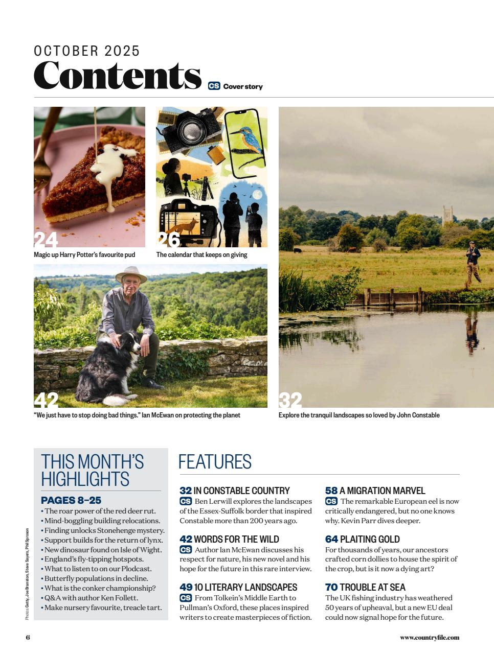 BBC Countryfile Magazine Preview Pages