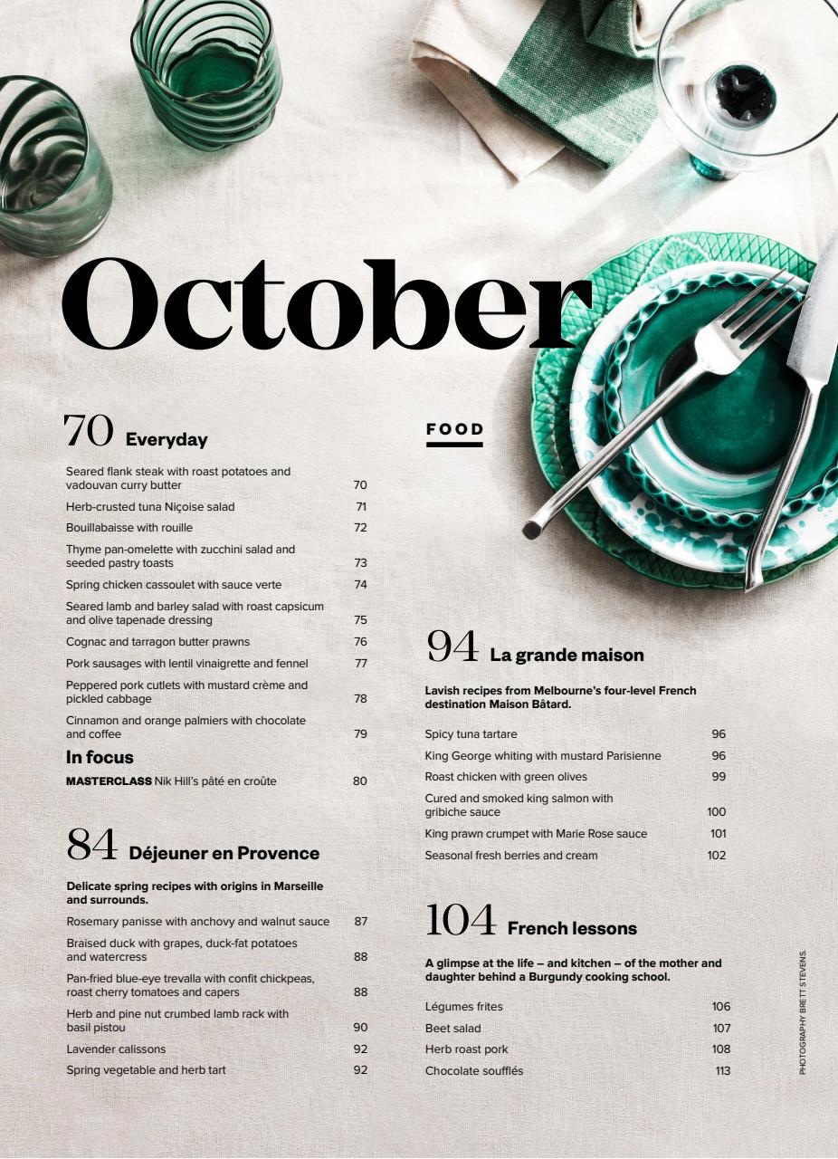 Australian Gourmet Traveller Preview Pages