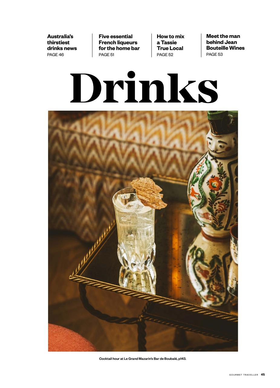 Australian Gourmet Traveller Preview Pages