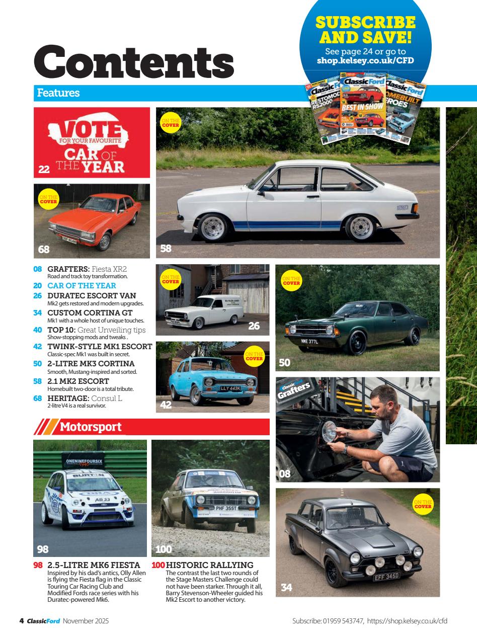 Classic Ford Preview Pages