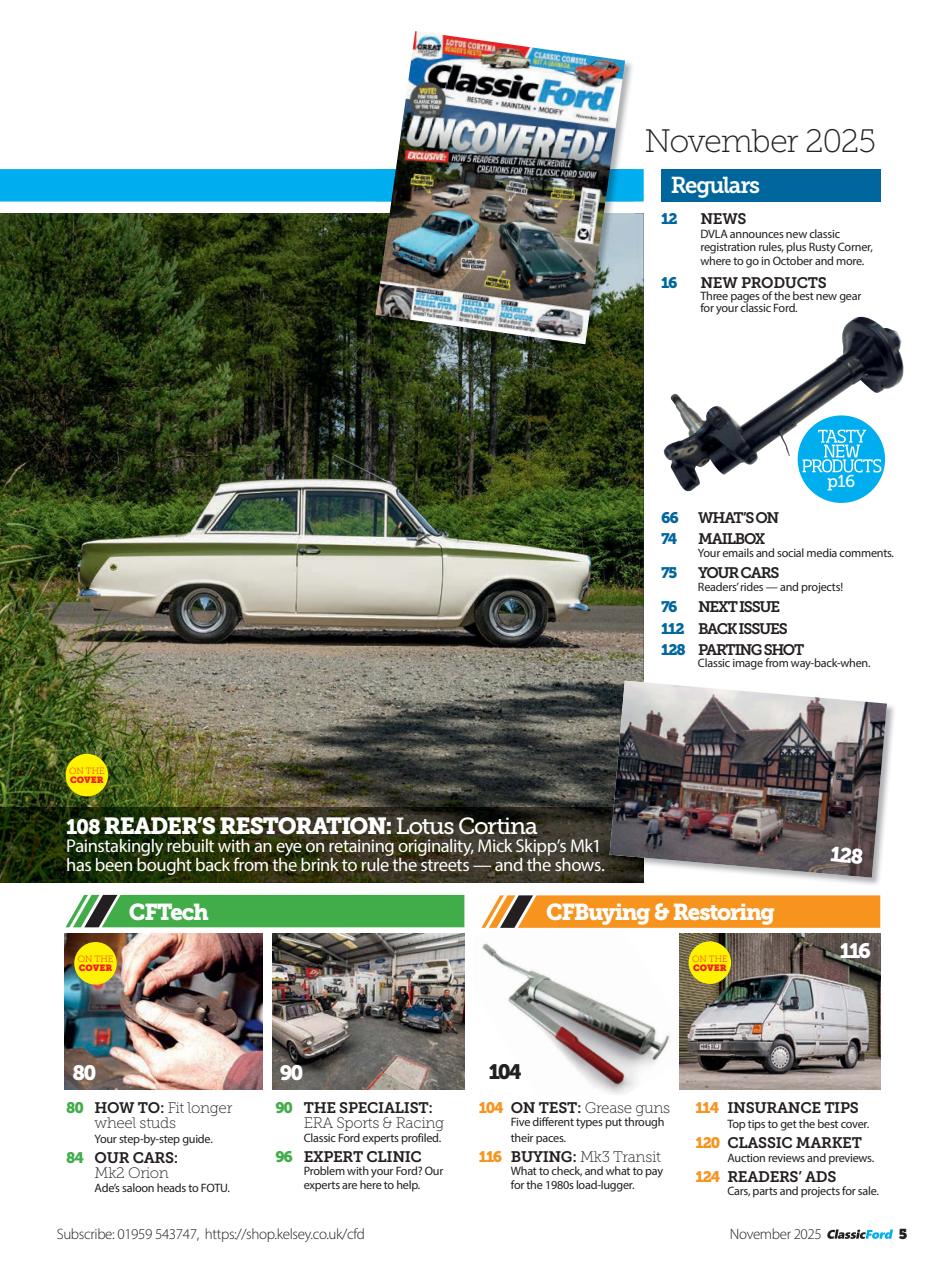 Classic Ford Preview Pages