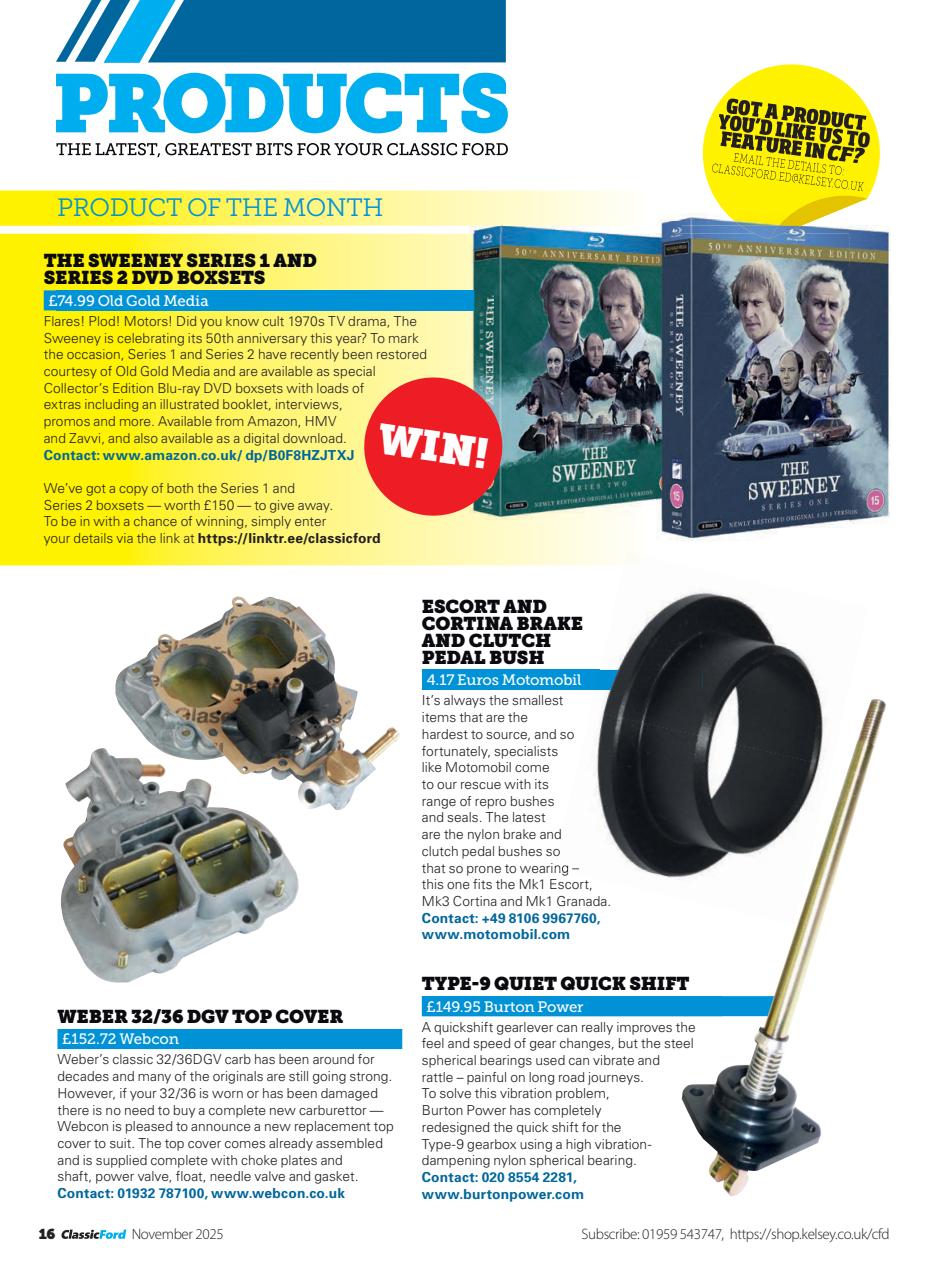 Classic Ford Preview Pages