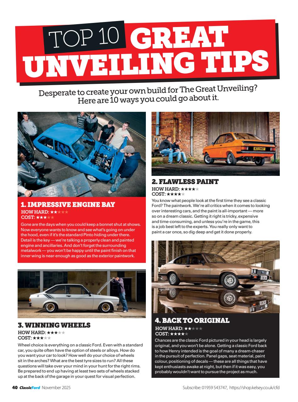 Classic Ford Preview Pages