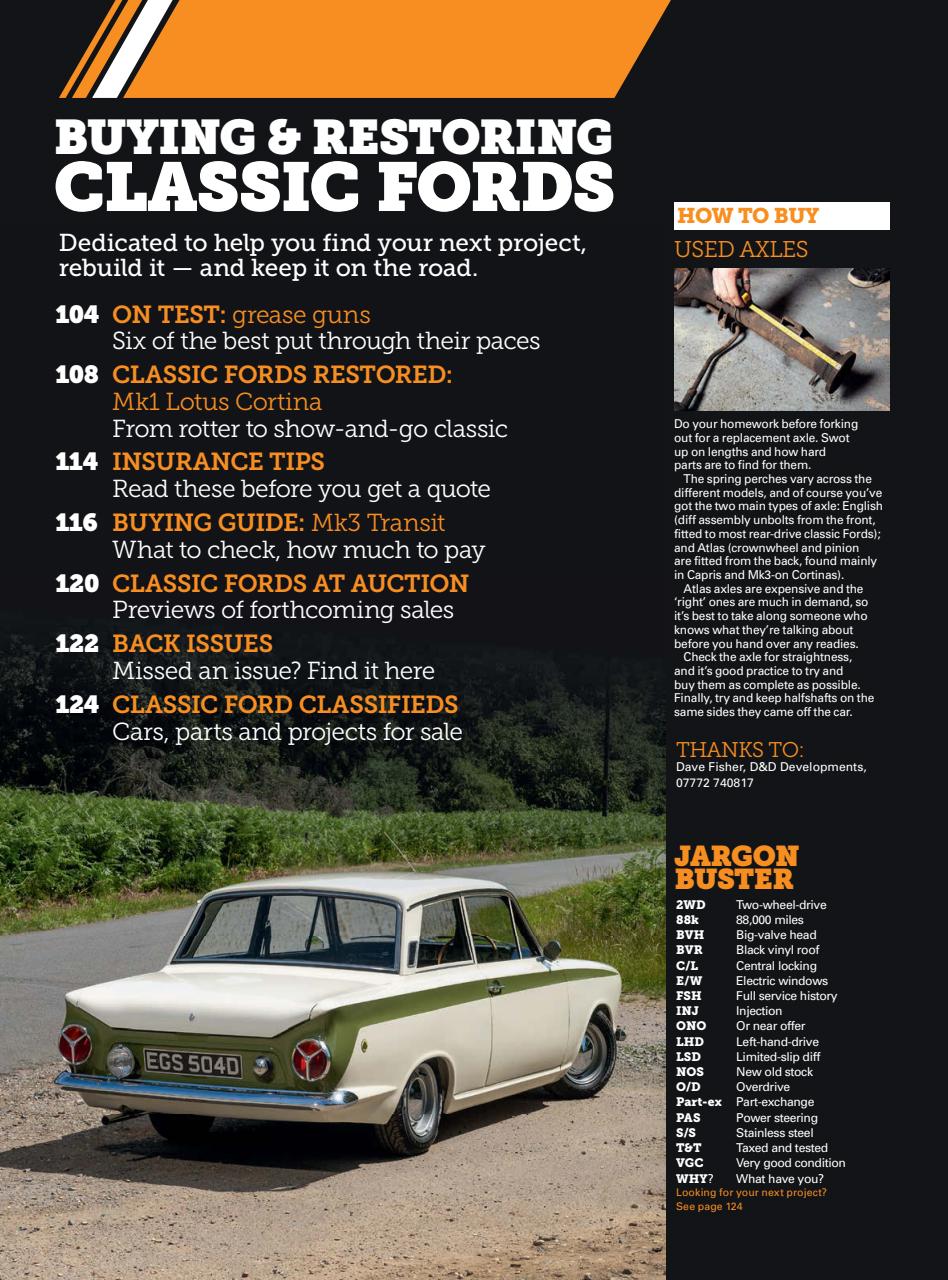 Classic Ford Preview Pages