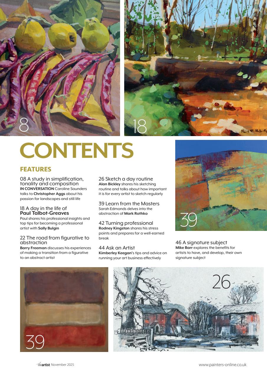 The Artist Preview Pages