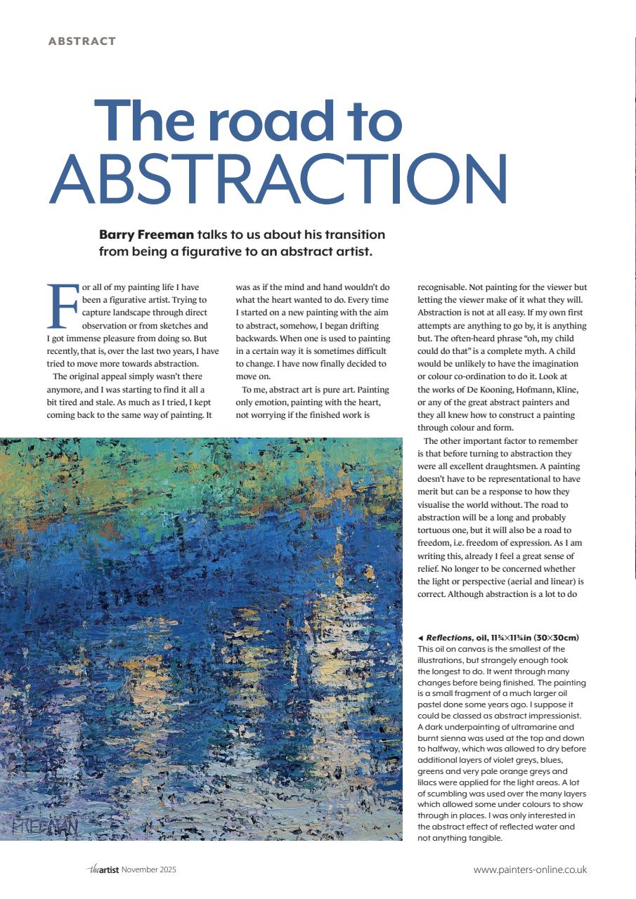 The Artist Preview Pages