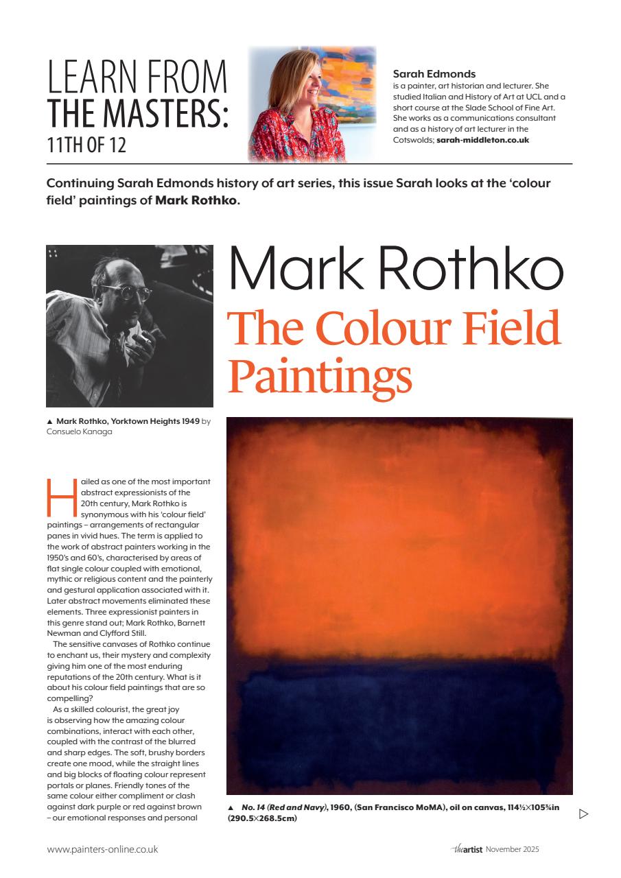 The Artist Preview Pages