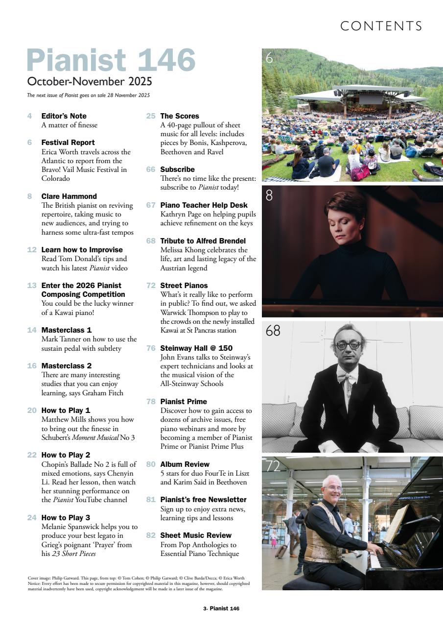 Pianist Preview Pages