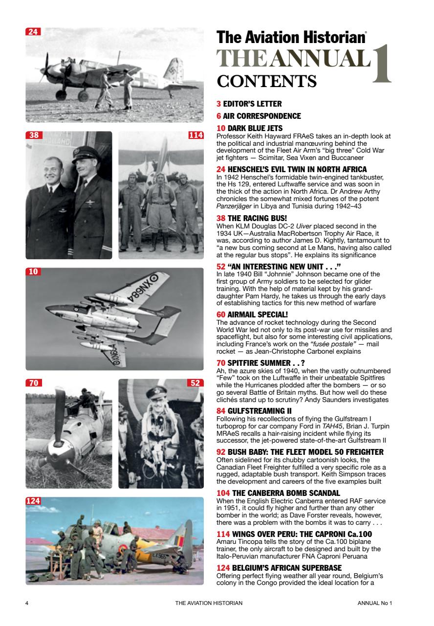 The Aviation Historian Magazine Preview Pages