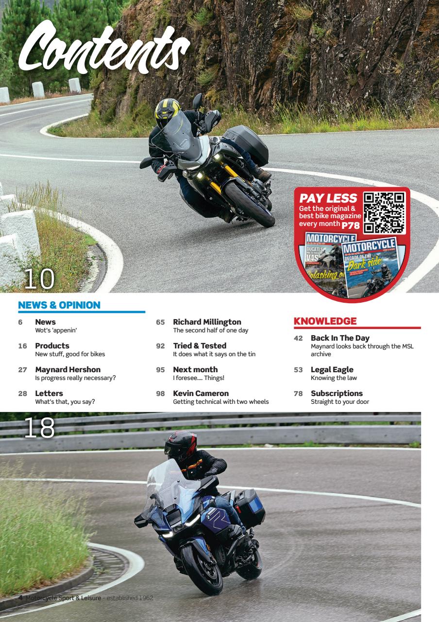 Motorcycle Sport & Leisure Preview Pages