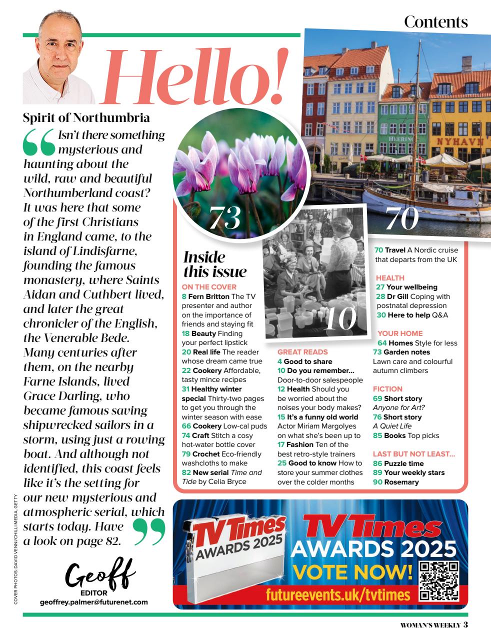 Woman's Weekly Preview Pages