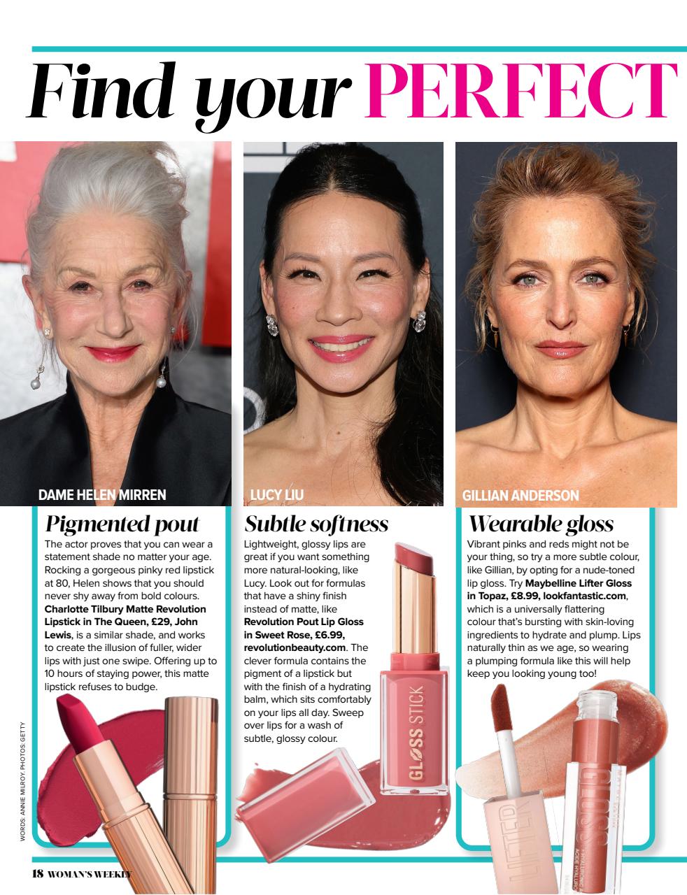 Woman's Weekly Preview Pages