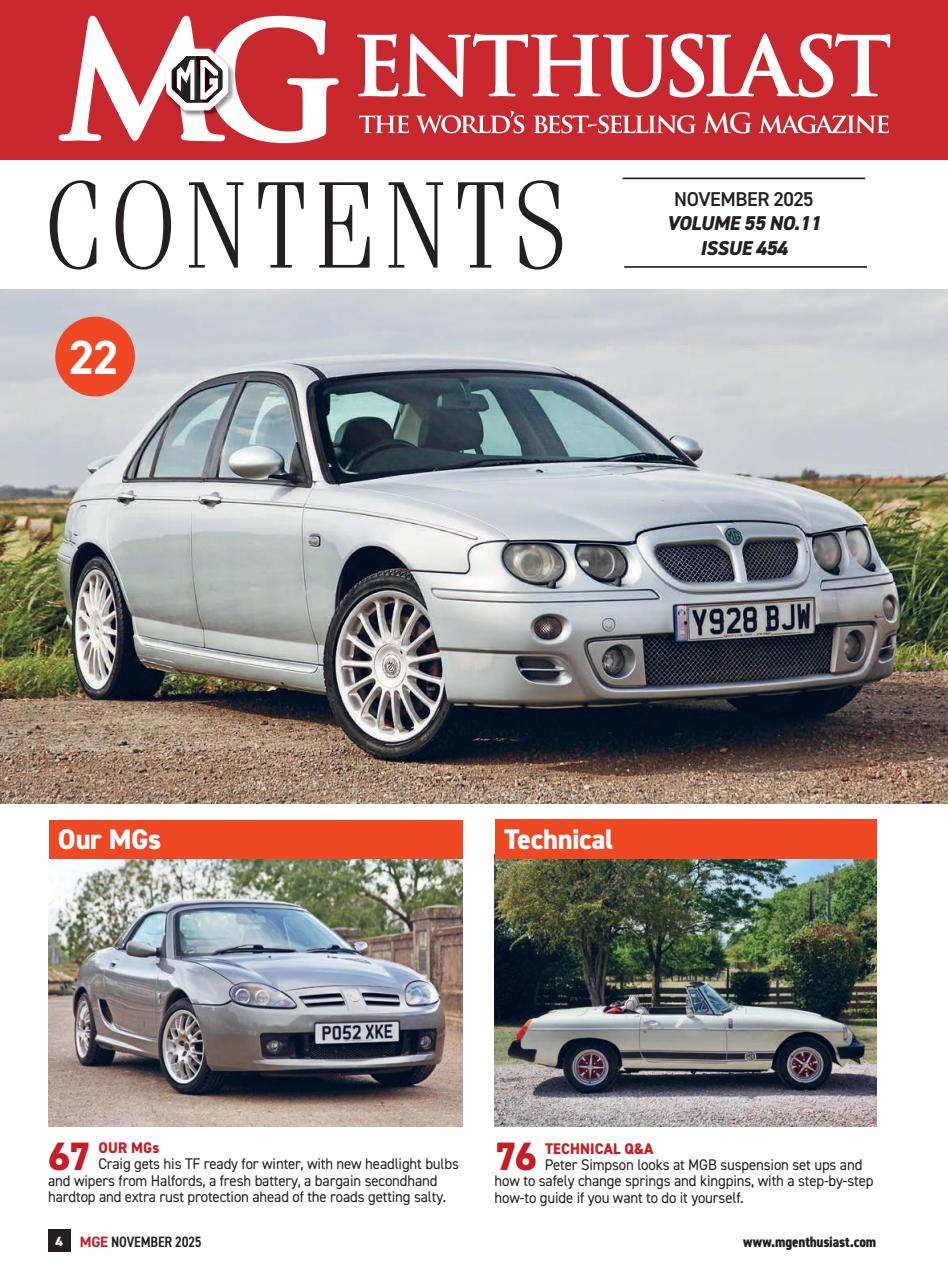 MG Enthusiast Preview Pages