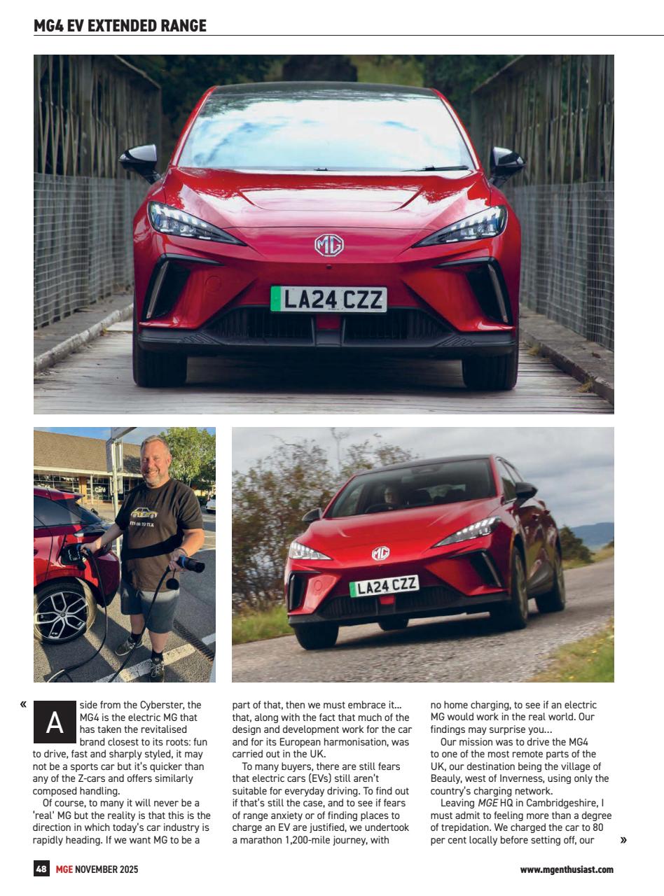 MG Enthusiast Preview Pages