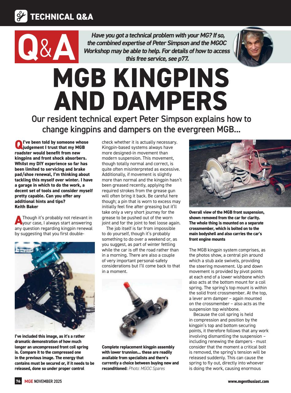 MG Enthusiast Preview Pages