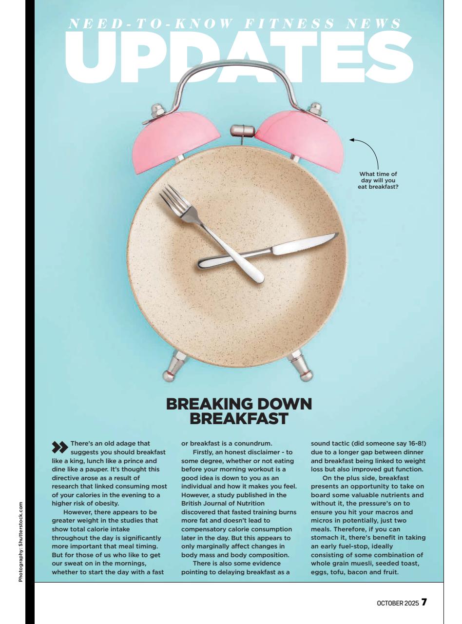 Men's Fitness Preview Pages