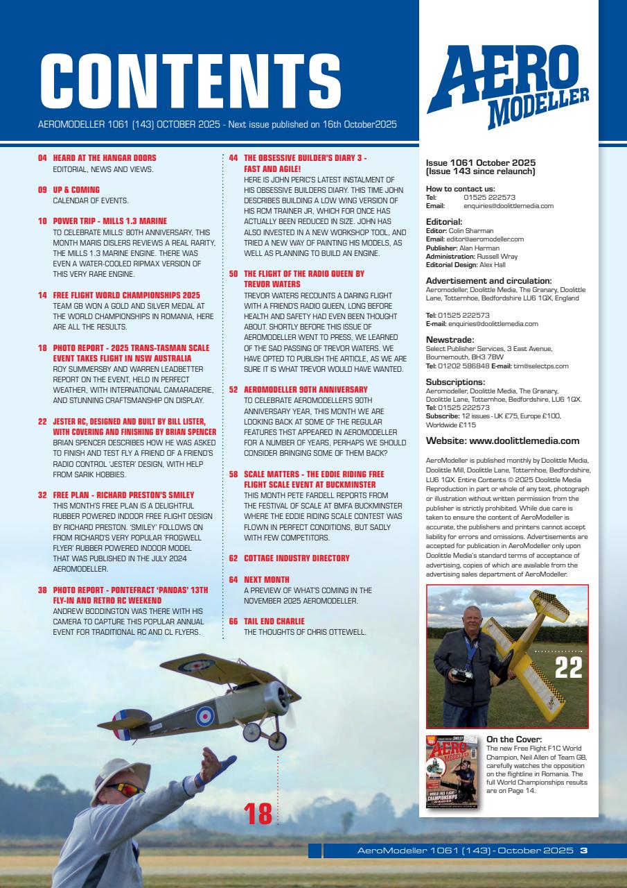 AeroModeller Preview Pages