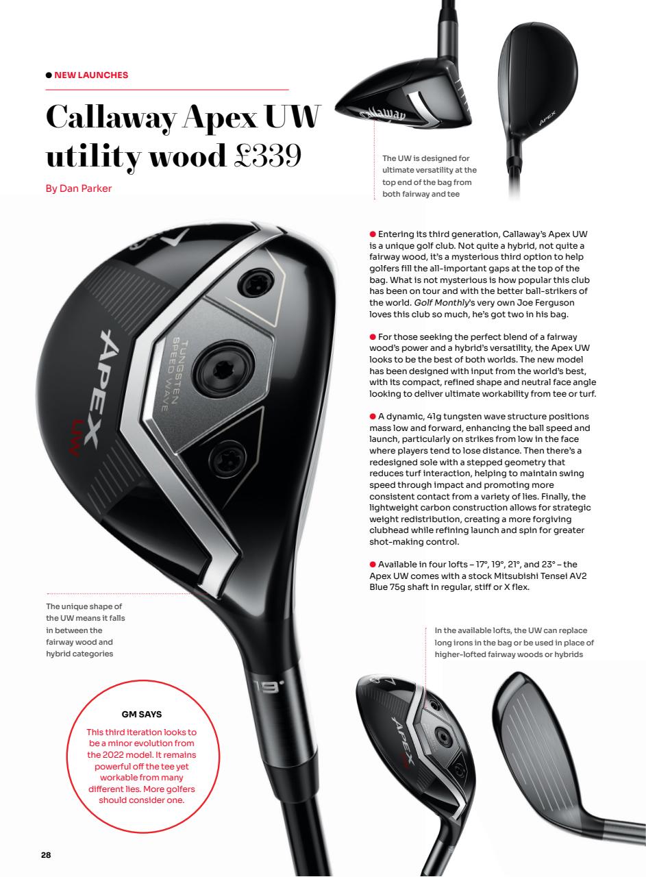 Golf Monthly Preview Pages