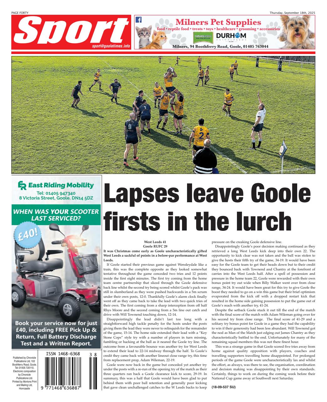 Goole Times Preview Pages