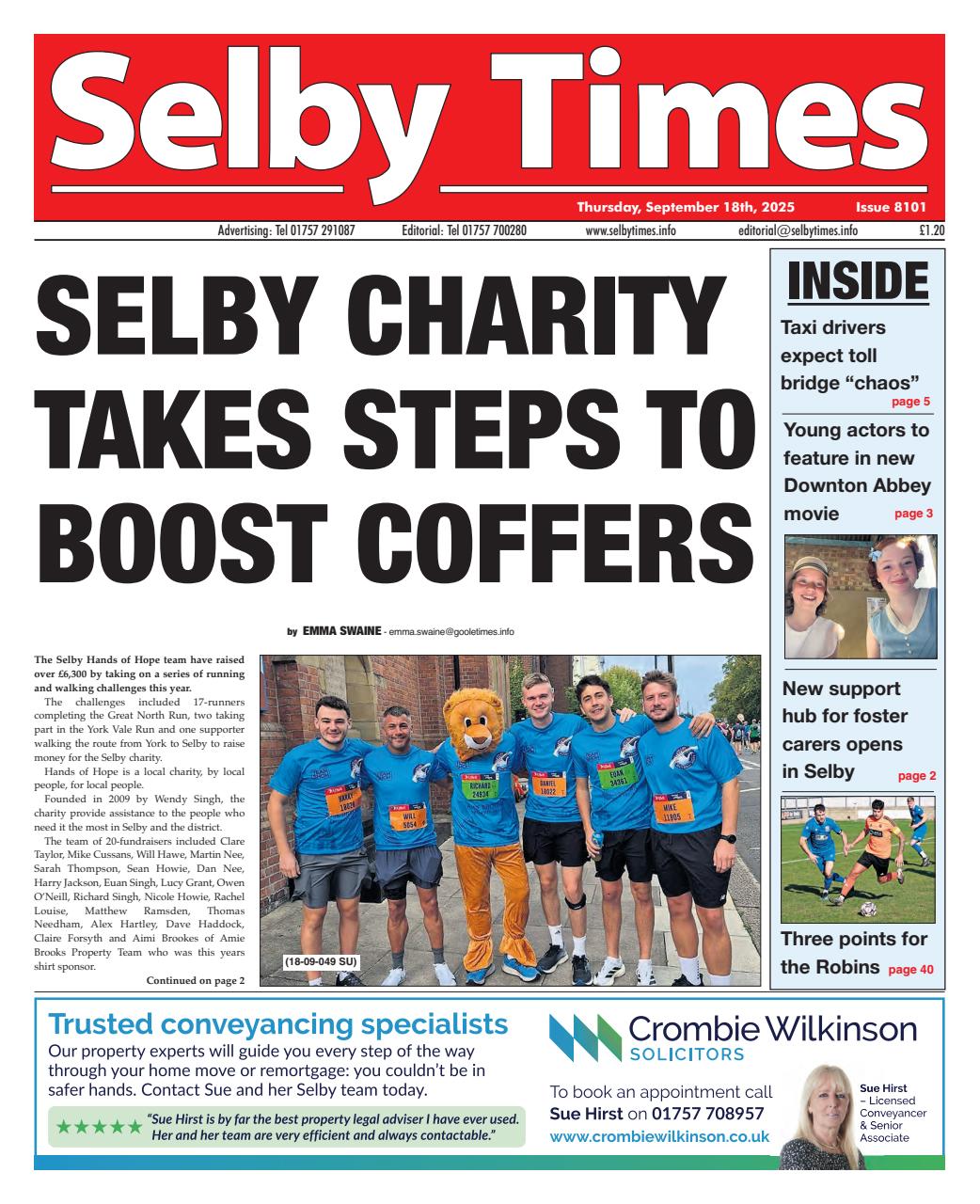 Selby Times Preview Pages