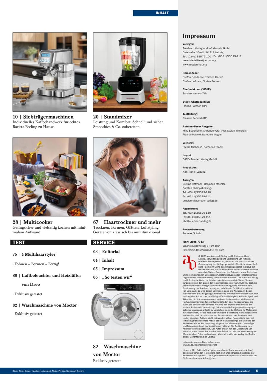 Testjournal Preview Pages