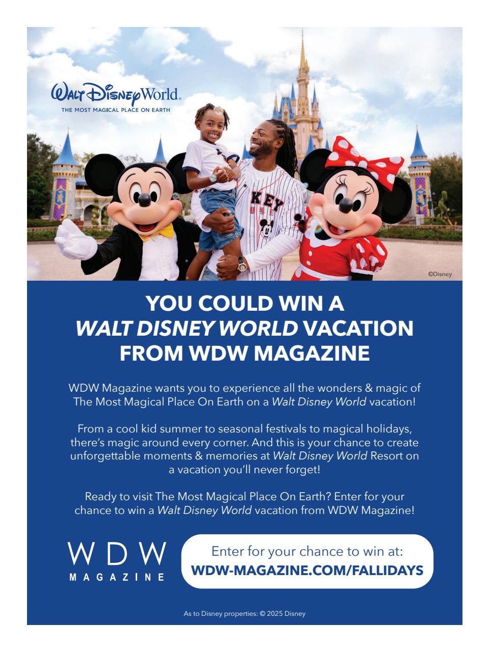 WDW Magazine Preview Pages