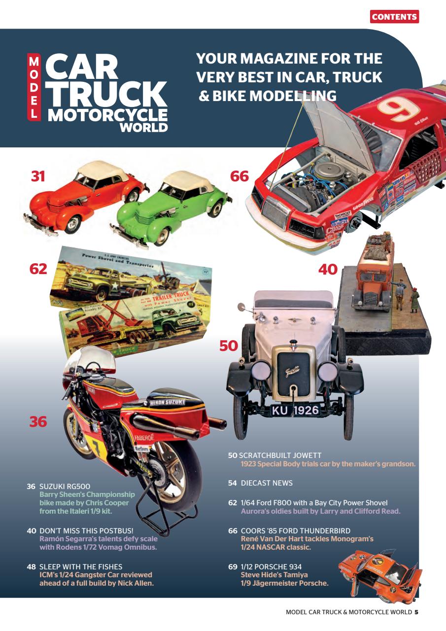 Model Car Truck Motorcycles World Preview Pages