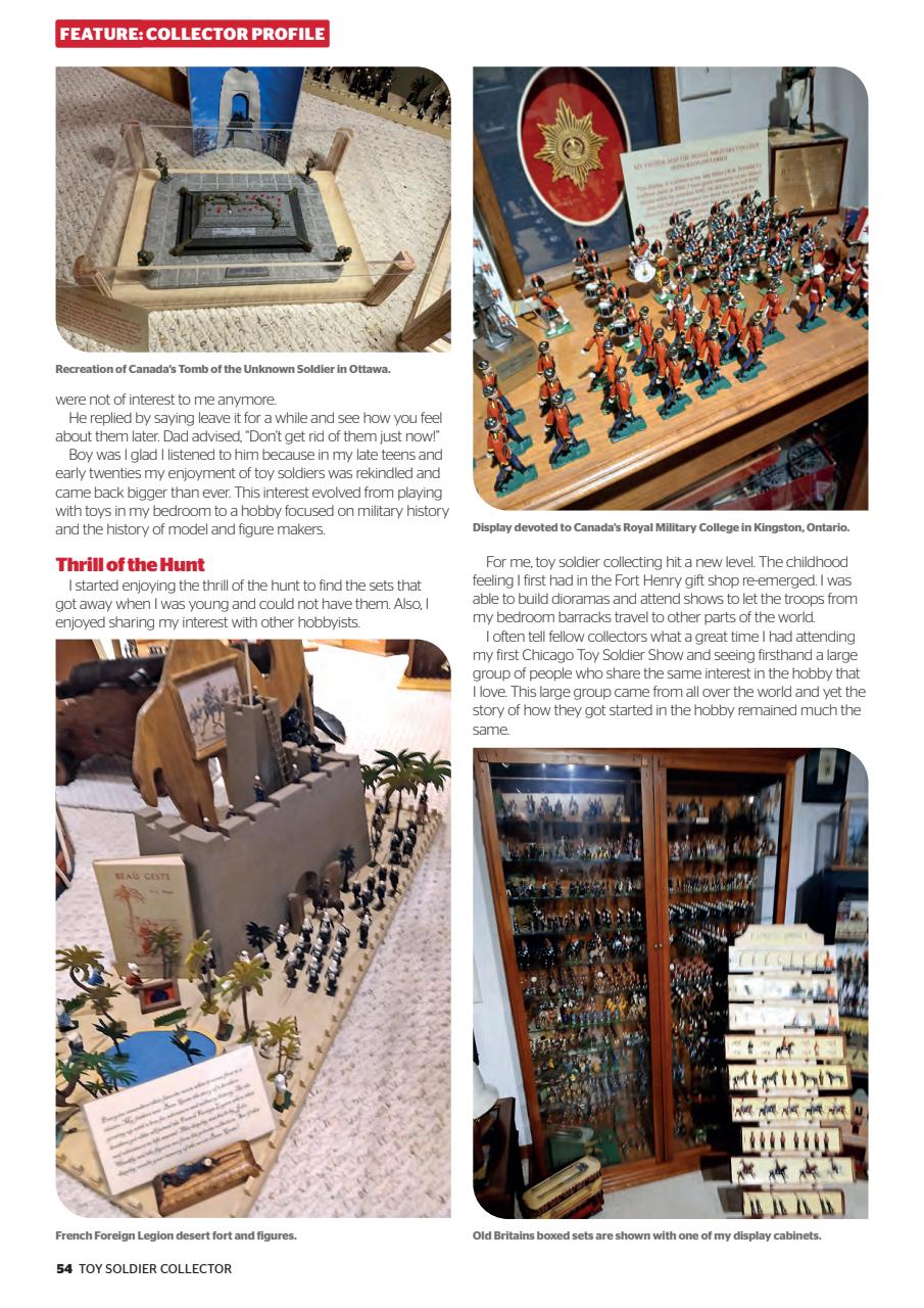 Toy Soldier Collector and Historical Figures Preview Pages