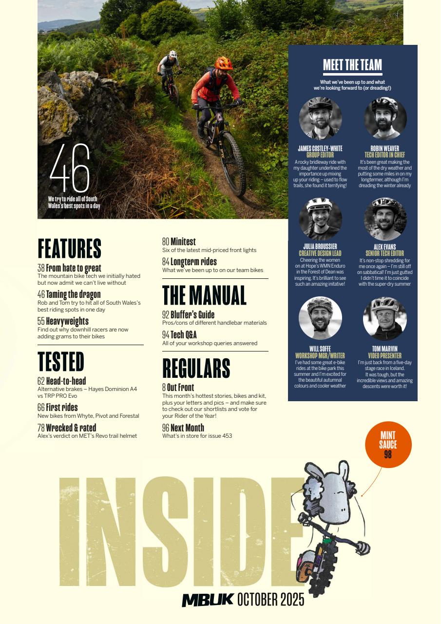 Mountain Biking UK Preview Pages