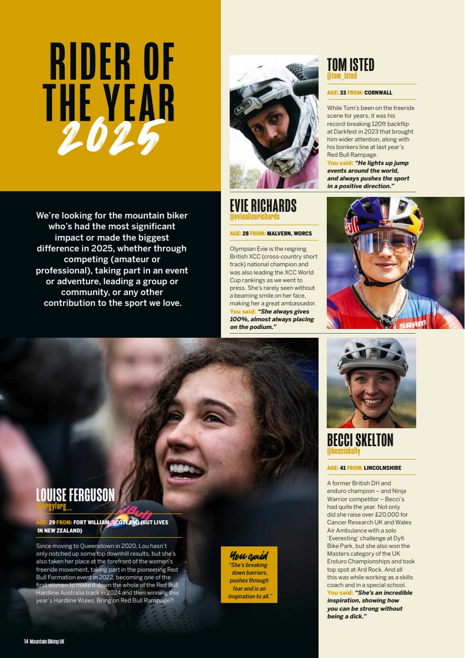 Mountain Biking UK Preview Pages