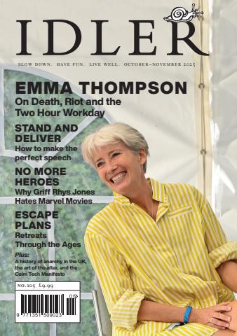 The Idler Magazine issue Idler 105, Oct/Nov 2025