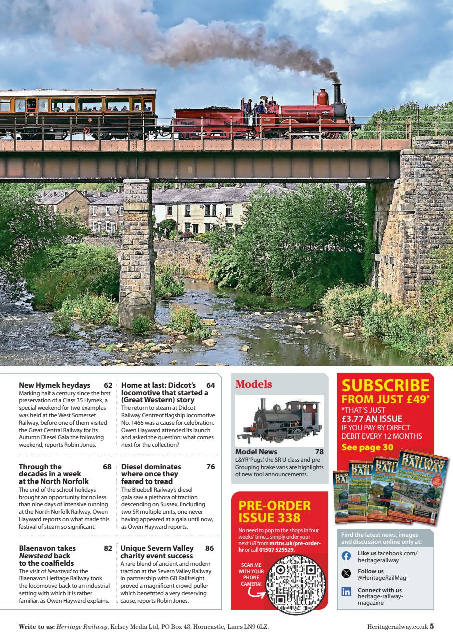 Heritage Railway Preview Pages