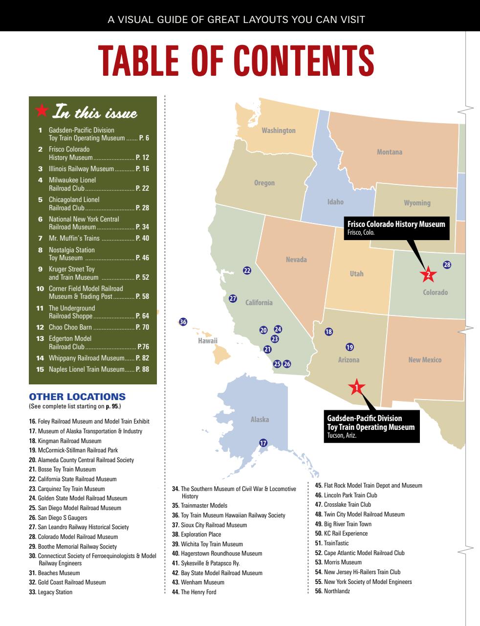 Classic Toy Trains Preview Pages