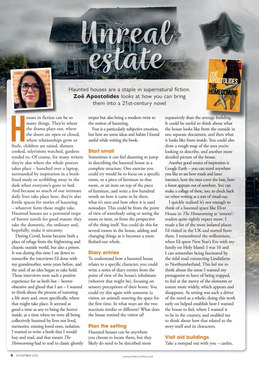 Writing Magazine Preview Pages