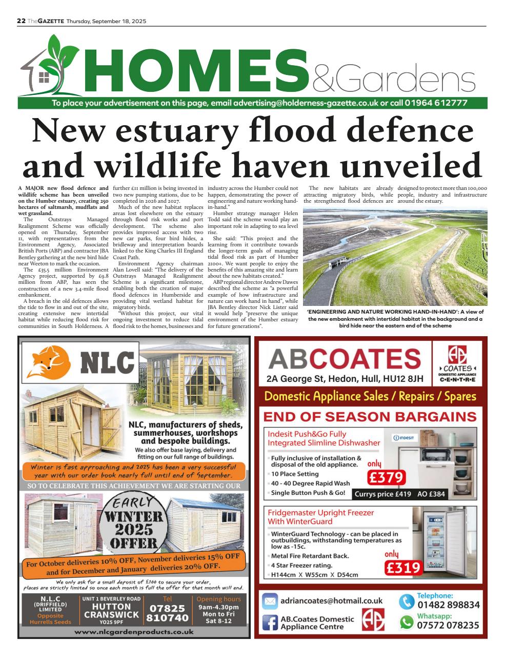 The Holderness & Hornsea Gazette Preview Pages