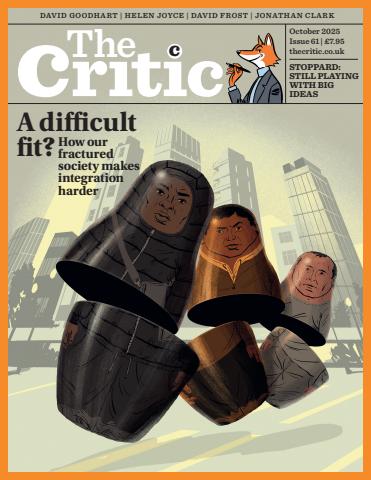 The Critic issue October 2025