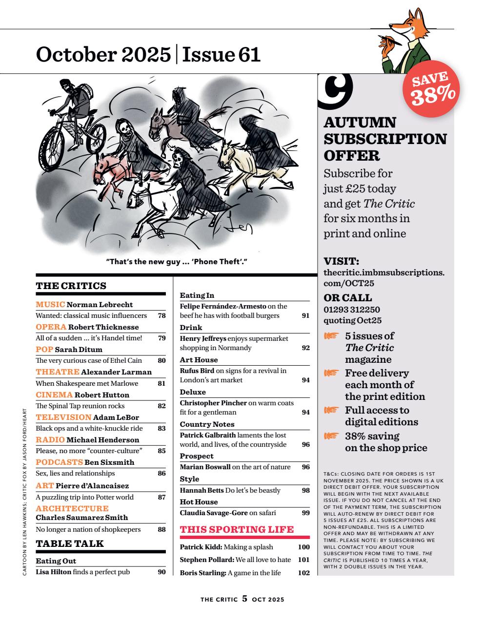 The Critic Preview Pages