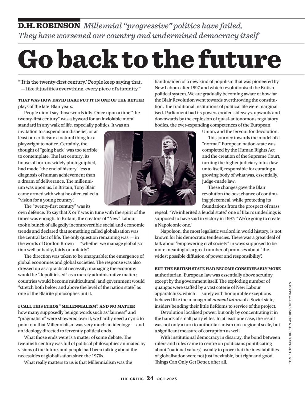 The Critic Preview Pages