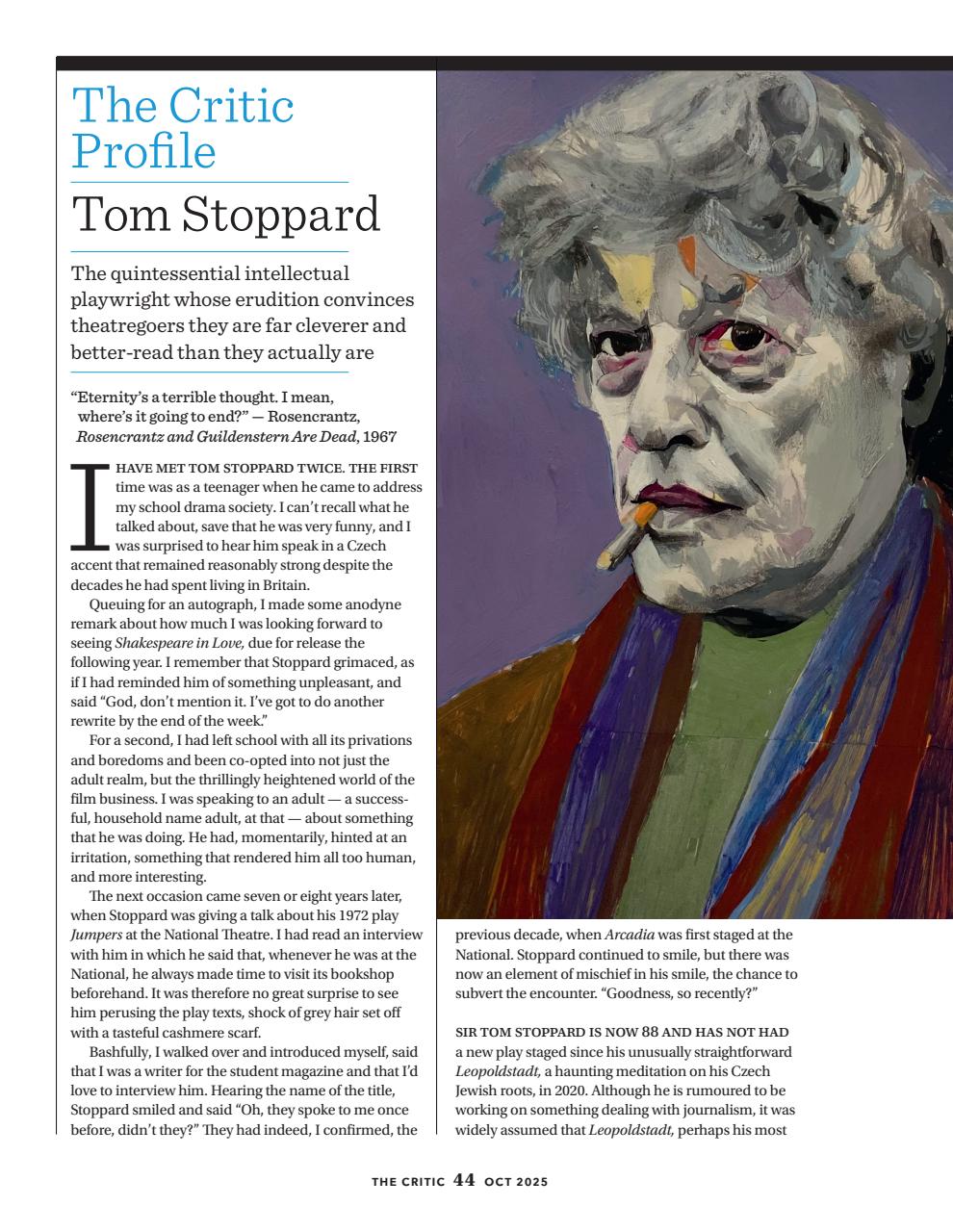 The Critic Preview Pages