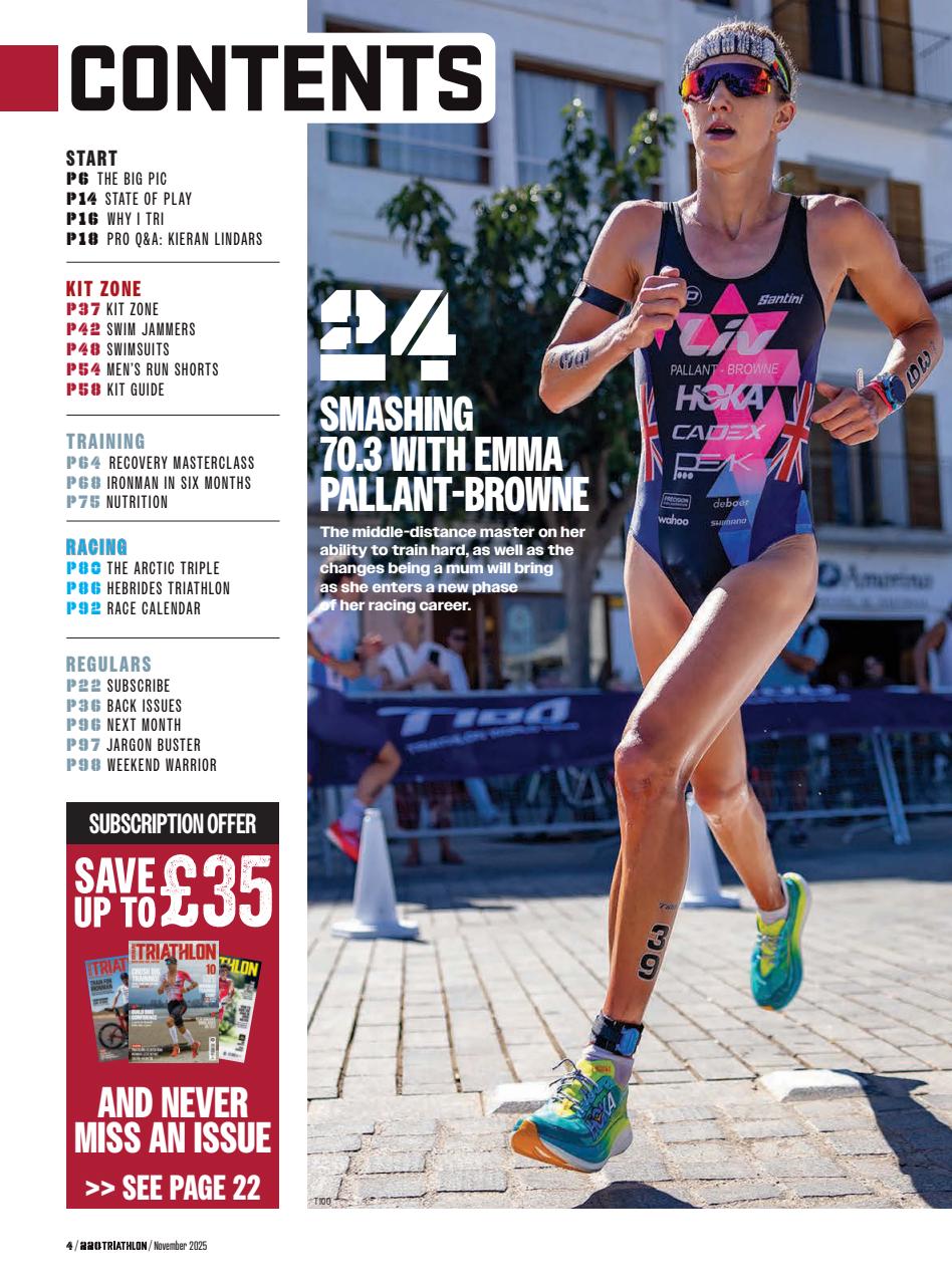 220 Triathlon Magazine Preview Pages